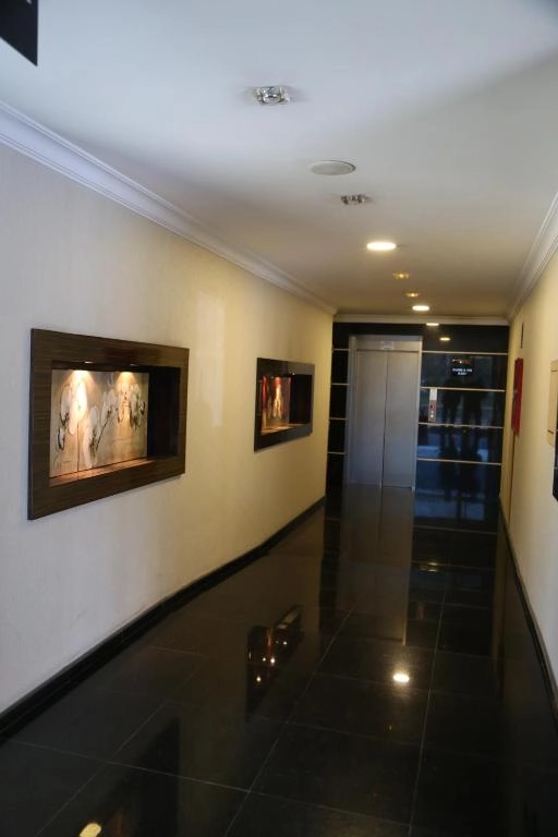 Hotel corridor and facilities